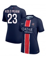 Ženske Nogometnih dresov Paris Saint-Germain Randal Kolo Muani #23 Domači 2024-25 Kratki rokavi